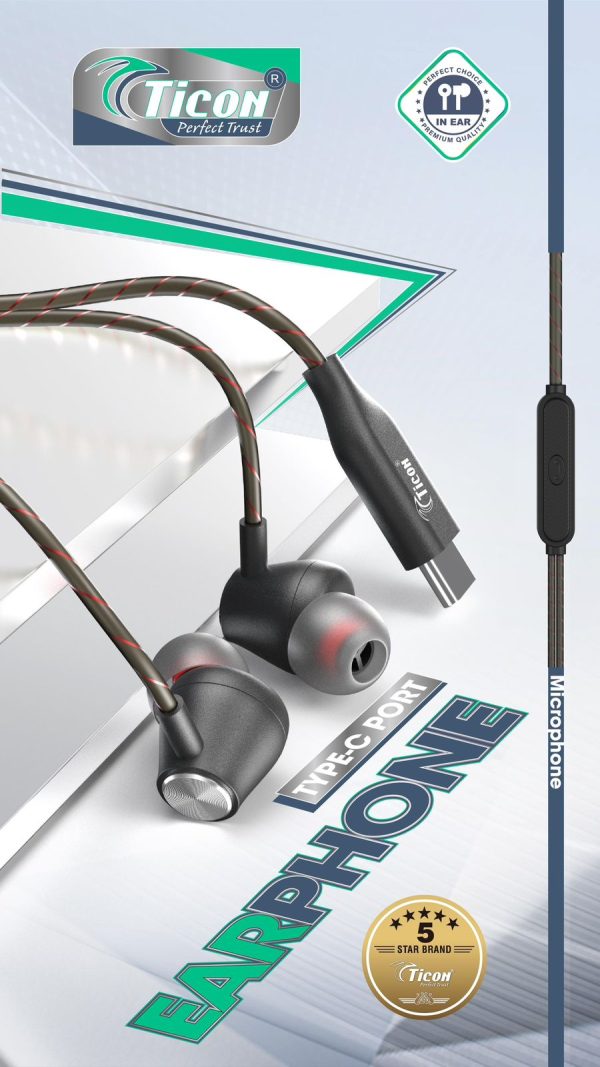 T - 55/56/57 Type-C Earphone