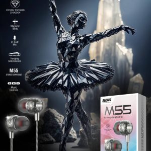 KDM-M55 STEREO EARPHONE (1200MM CABLE LENGTH)