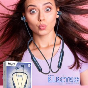 KDM-A1 Electro  Neckband - Upto 45H Music Time      Dual Pairing | Gaming Mode | Stereo Sound